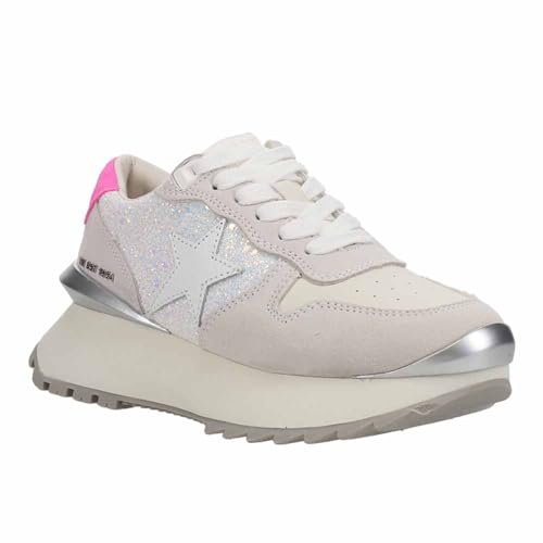 VINTAGE HAVANA Womens Major Platform Sneakers Shoes Casual - Off White