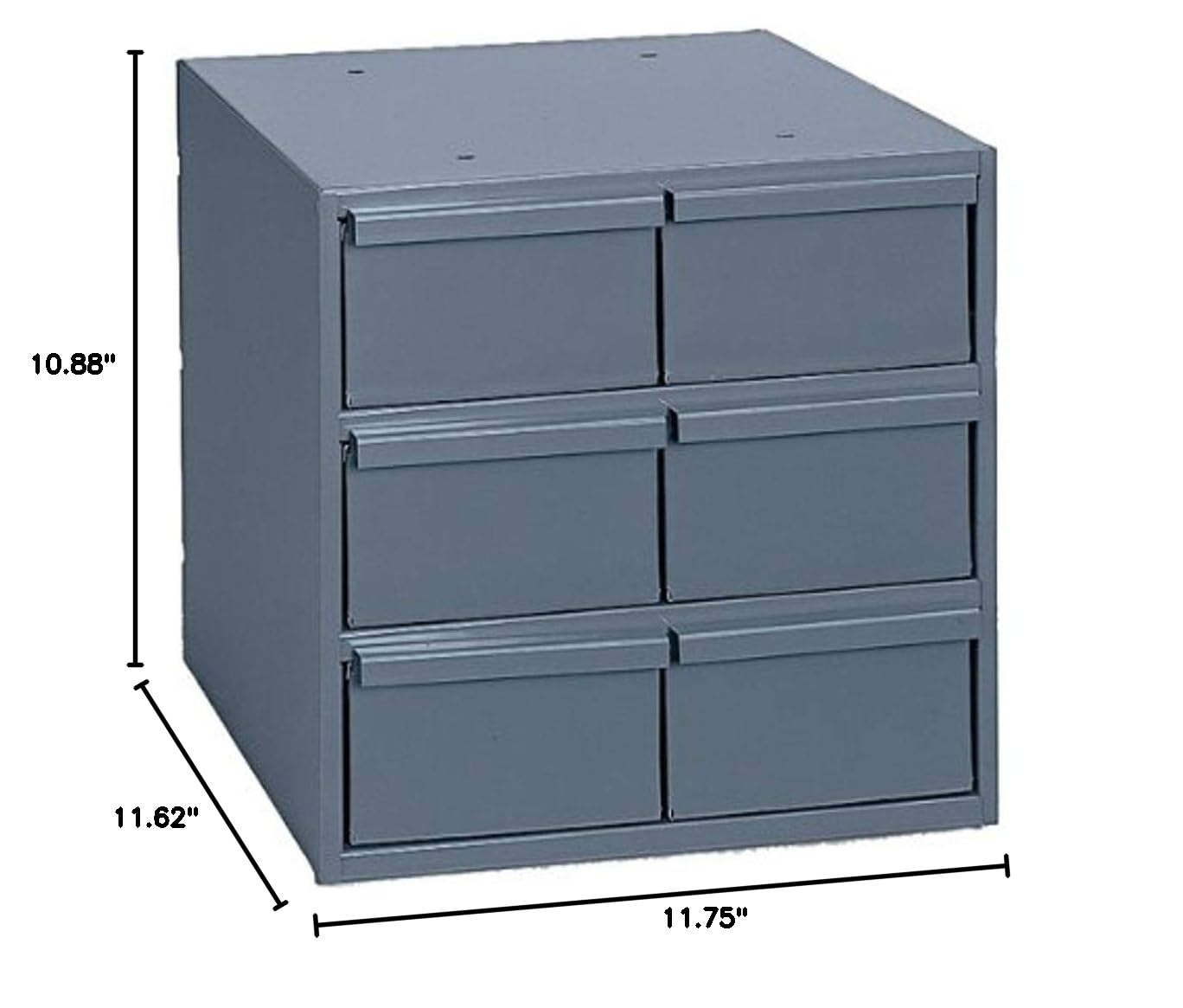 Durham 001-95 Gray Cold Rolled Steel Vertical Storage Cabinet, 11-3/4