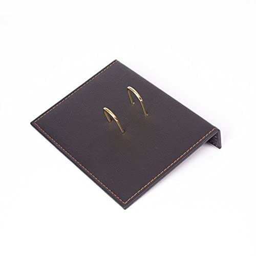 MOOGCO Leather Desk Set-Desk Office Accessories-Office Organizer- Home Office Accessories - Desk Supplies - Desk Storage Organizer -Desk Pad-Storage-12 Pieces -12 PCS (BLACK-WHITESEAM)