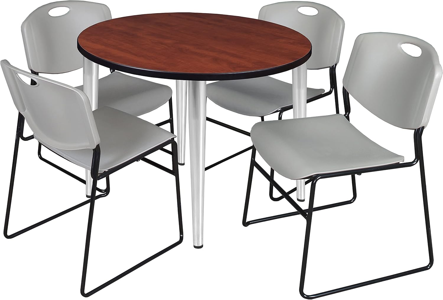 Regency Kahlo Round Breakroom Table Set, 42