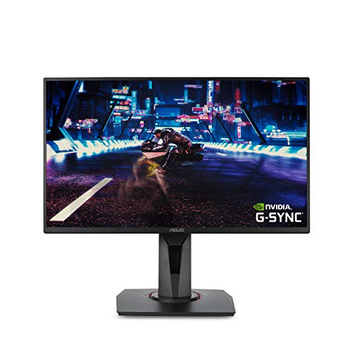 ASUS TUF Gaming 24” 1080P Monitor (VG248Q1B) - Full HD, 165Hz, Extreme Low Motion Blur, 0.5ms, FreeSync Premium, Eye Care, DisplayPort, HDMI, Shadow Boost, VESA Wall Mountable, Tilt Adjustable