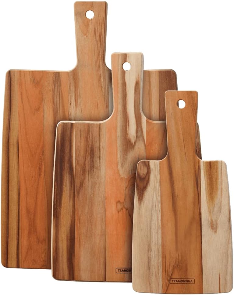 Tramontina 3 Pc Teak Wood 