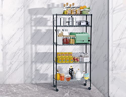 6 Tier Metal Shelving, 18