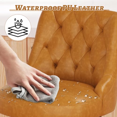 Sunny Heart Swivel Bar Stools with Backs,30