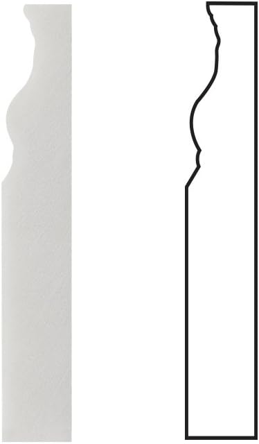 Carrara White Italian (Bianco Carrara) Marble Baseboard Trim Molding, Polished