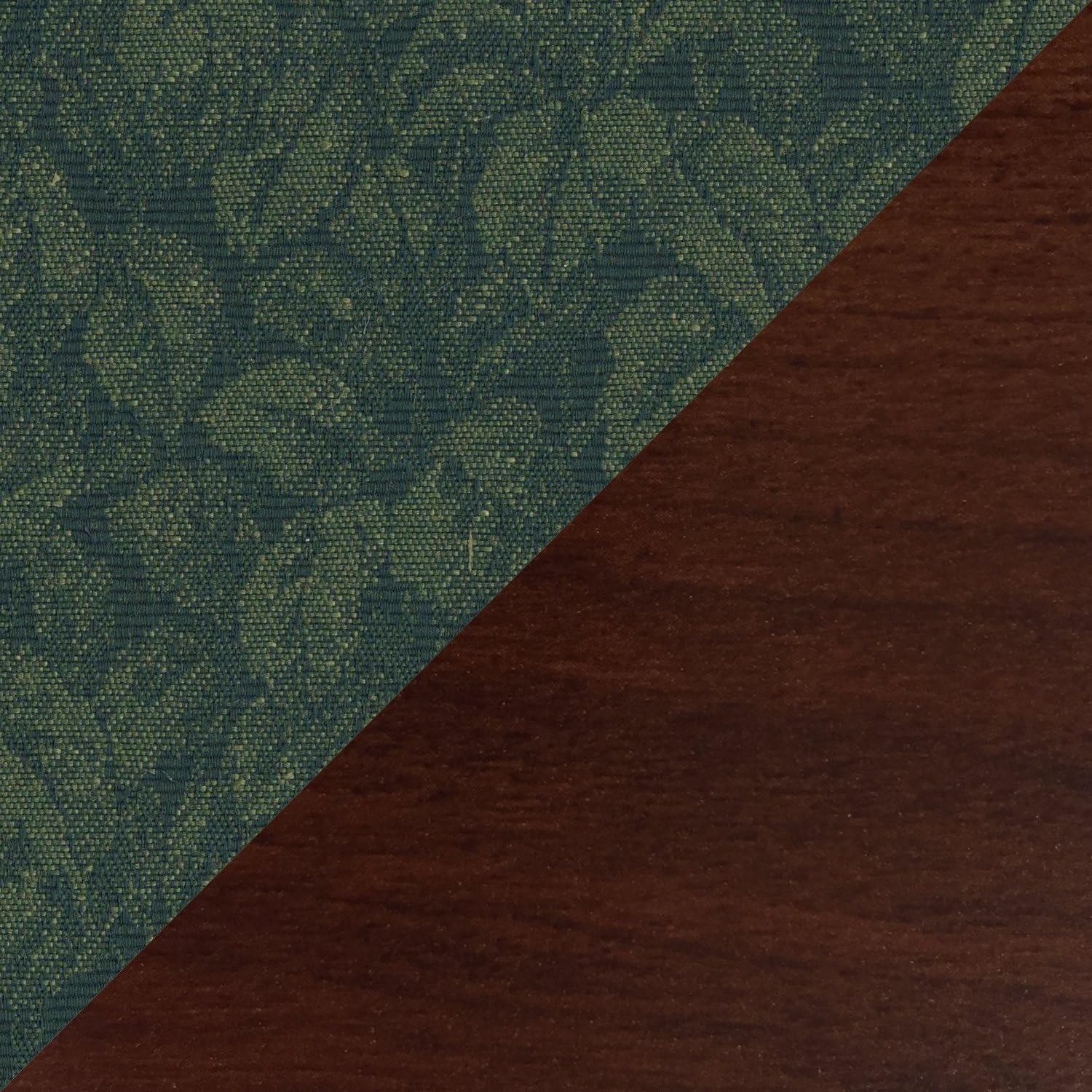 Wooden Mallet Valley Armless Guest Chair, Mahogany