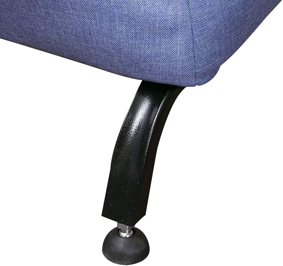 Lazy Couch, Adjustable Fabric Living Room Recliner Single Lazy Couch with Cushion