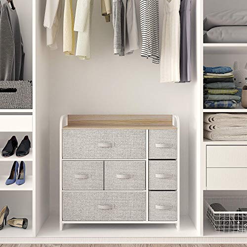 YITAHOME Fabric Dressers with Drawers - Storage Towers for Bedroom and Living Room Organization