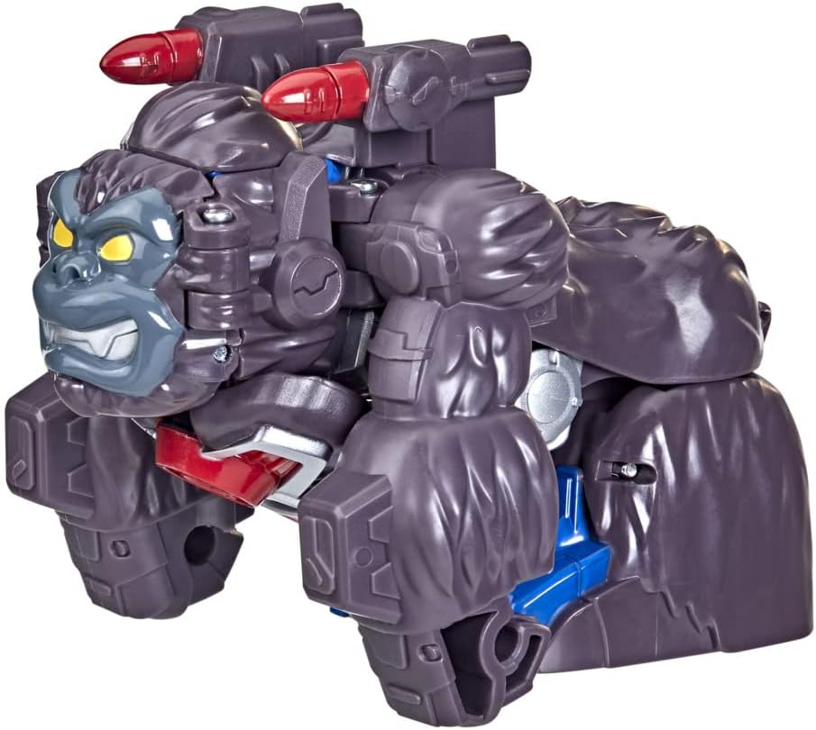 Transformers Classic Heroes Team Optimus Primal Converting Toy, 4.5-Inch Action Figure, for Kids Ages 3 and Up