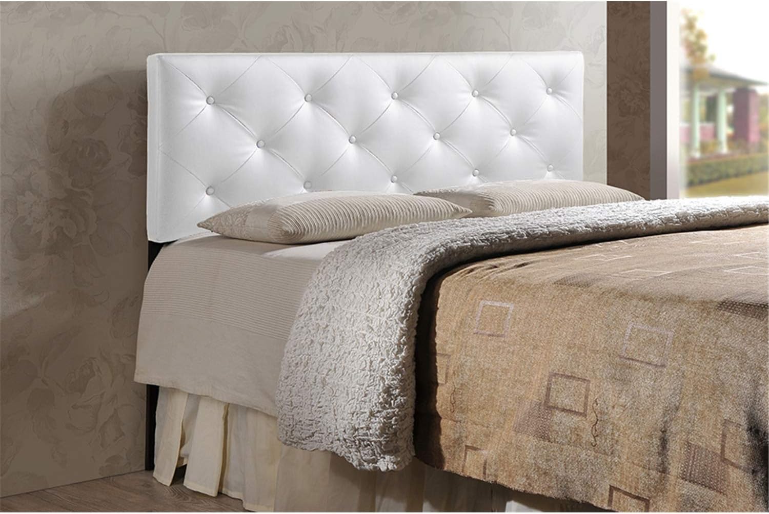 Baltimore Faux Leather Upholstered Twin Headboard