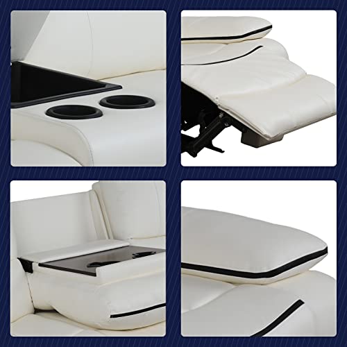 Ginzayaki Faux Leather Recliner, Sofa+LOVESEAT, GSS4106-2PC