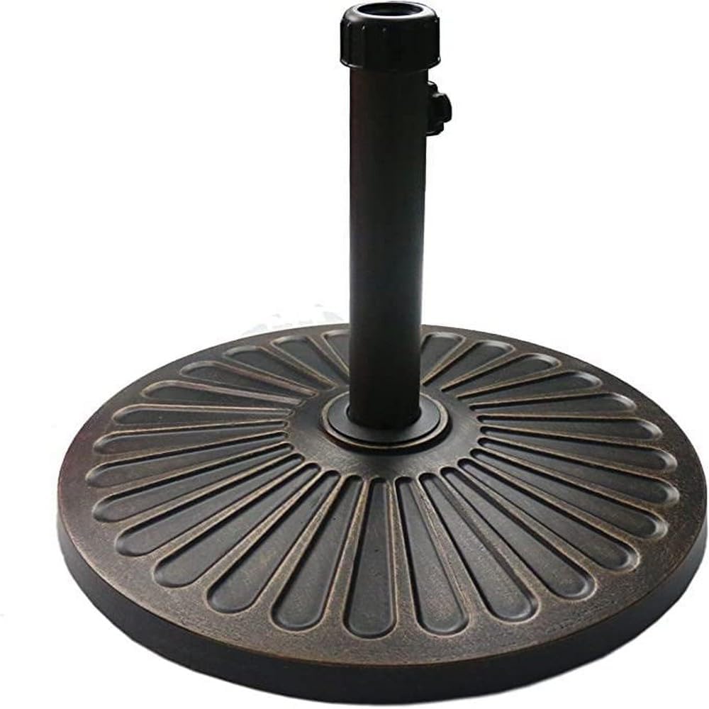 EAST OAK PUB23004 Patio-Umbrella-Bases, Black
