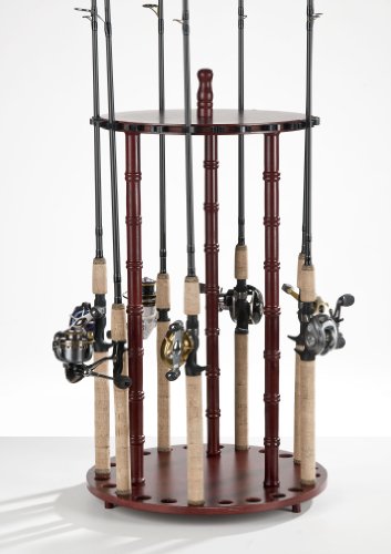 Old Cedar Outfitters Round Rack Fishing Rod Holders