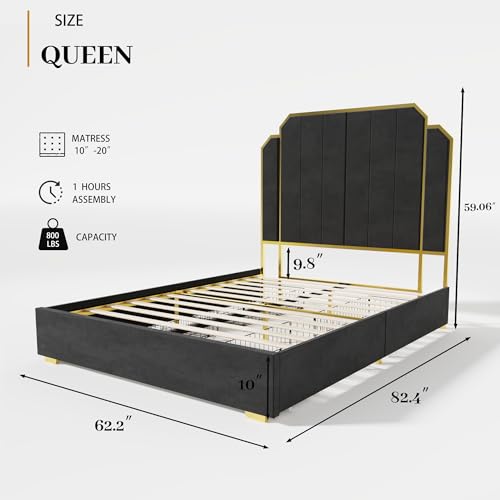 Queen Size Bed Frame and 59