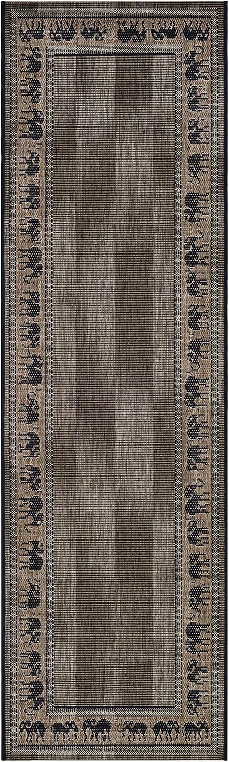 Couristan Recife Elephant Indoor/Outdoor Area Rug, 2'3