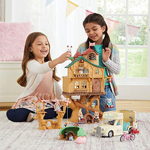 Calico Critters Baby Hedgehog Hideout Playset; Collectible Dollhouse Toy with Figure & Environment Included
