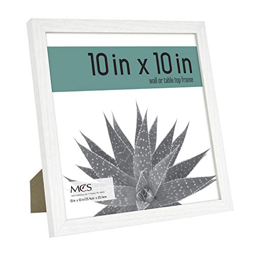 MCS Gallery Essential Picture Frames, Photo Gallery Wall Frame Set, White Woodgrain, 8 x 10 Inch, 2-Pack