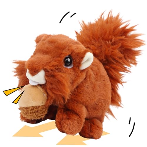 Cuteoy Walking Purple Unicorn Stuffed Animal Talking Wagging Nodding Educational Plush Toy Electric Interactive Animated Plushies for Girls Boys Birthday