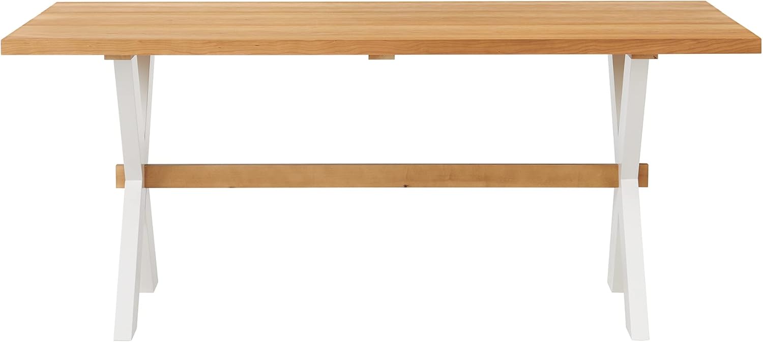 Alaterre Furniture Chelsea Dining Table, Warm Cherry