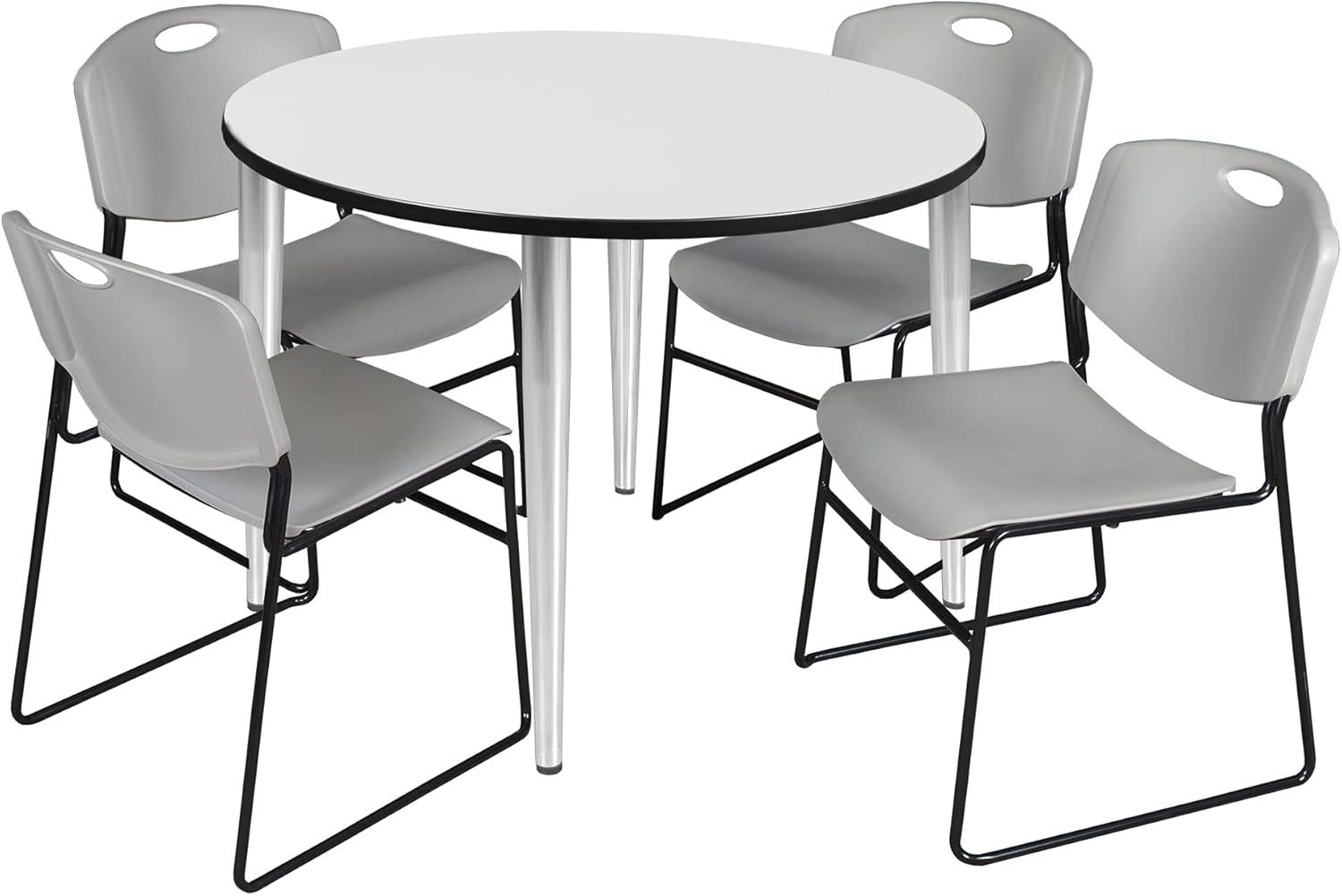 Regency Kahlo Round Breakroom Table Set, 48