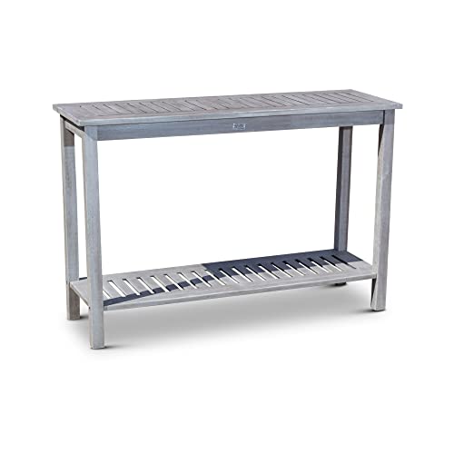 Eucalyptus Console T, Silver Gray Outdoor & Patio Furniture
