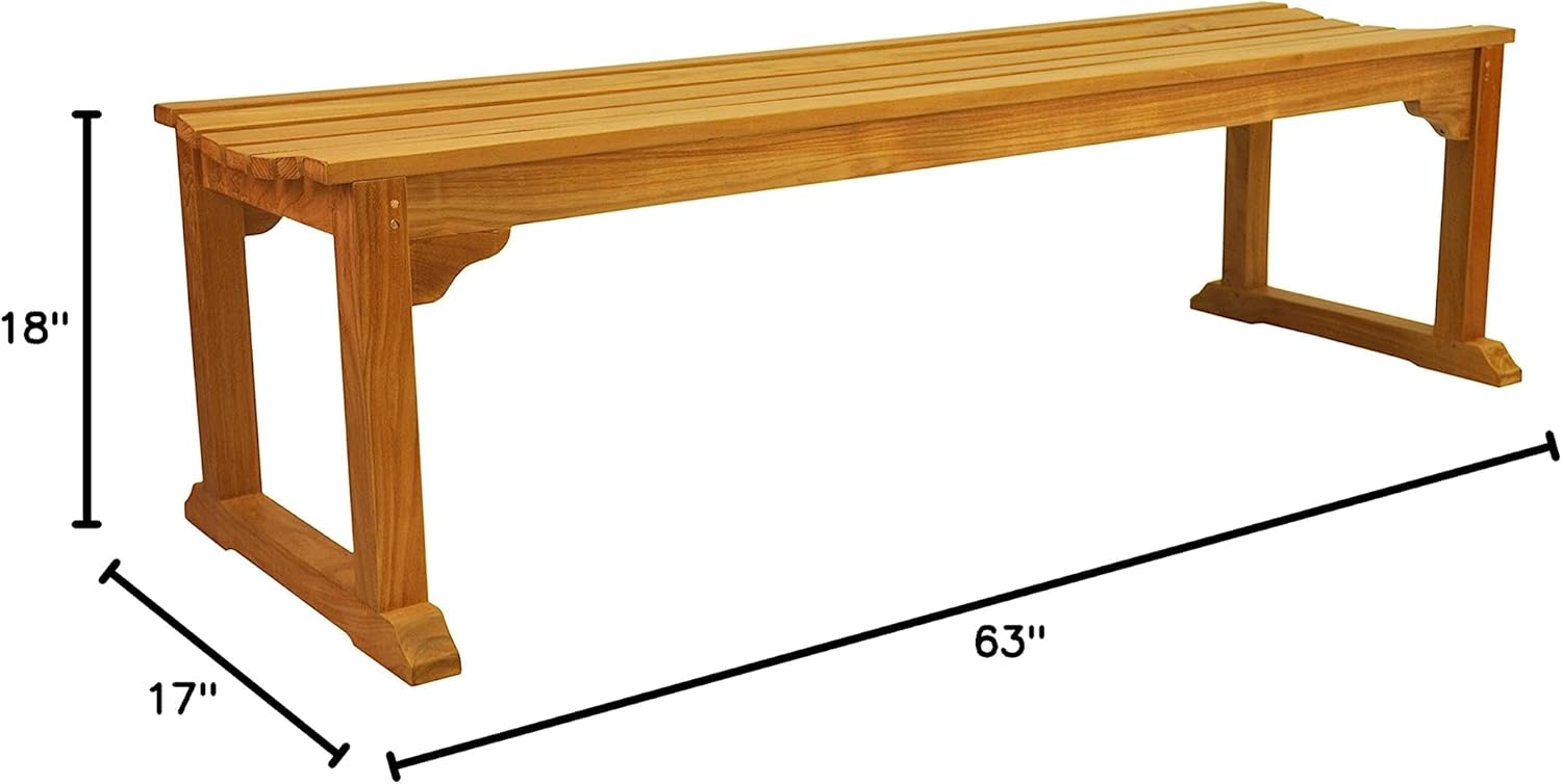 Anderson Teak Mason 3-Seater Backless Bench