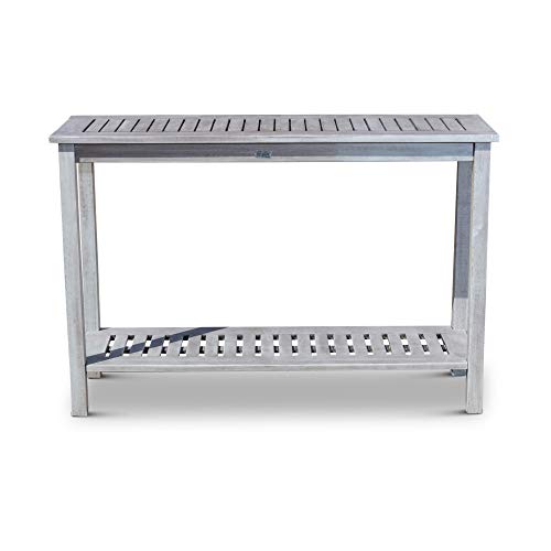 Eucalyptus Console T, Silver Gray Outdoor & Patio Furniture