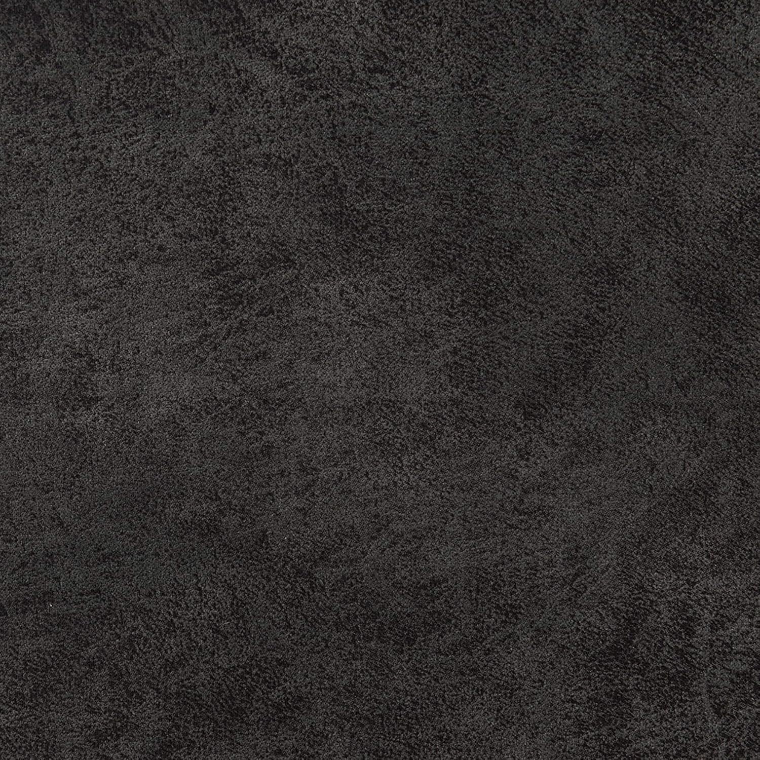 Artisanal Attic Bright Charcoal Tweed and Faux Leather Sectional with Cozy Fabrics and Deep Seating