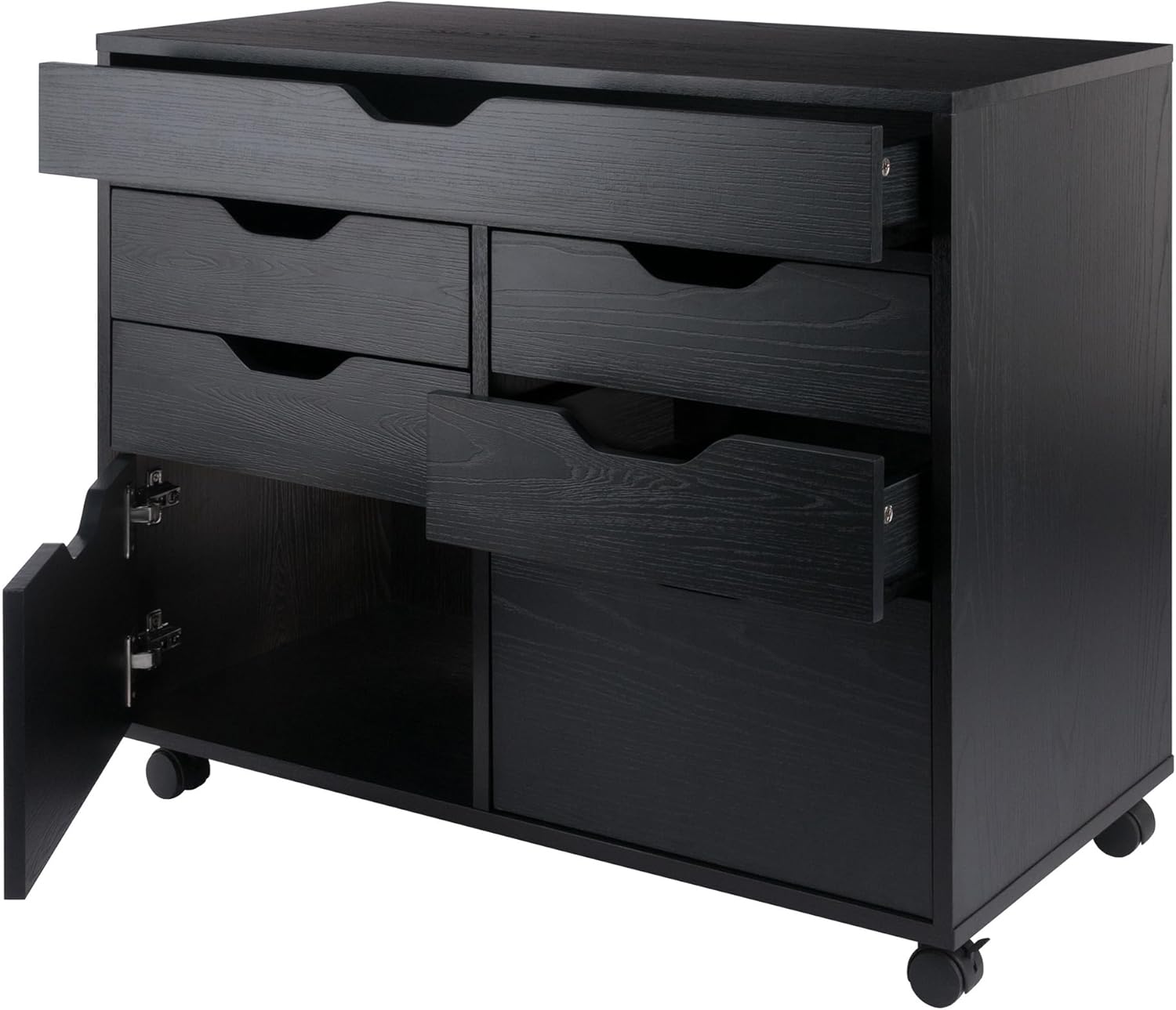 Winsome Wood Halifax Cabinet, Black