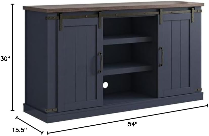 Rustic Wood TV Stand for 65