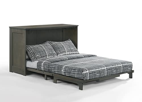 Night & Day Furniture Orion Murphy Cabinet with Mattress (Natural, Full)