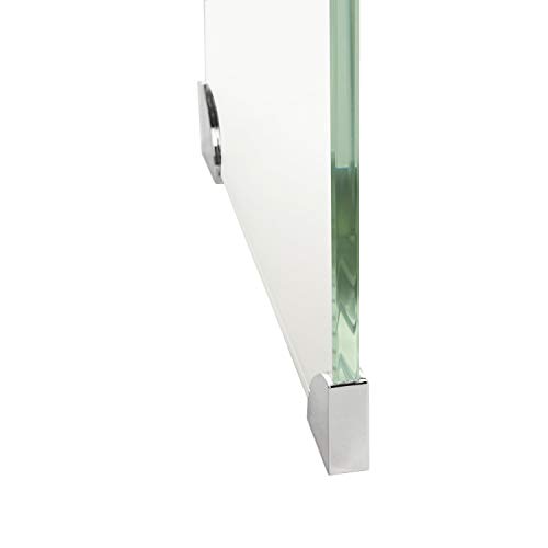 Safavieh Home Crysta Clear and Blue Ombre Glass Console Table