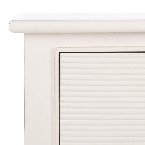 Safavieh Home Collection Ryder Black 2-Drawer Bottom Shelf Console Table CNS5719B, 0