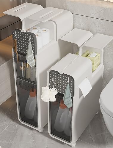 Slim Bathroom Storage 2/3/4Tier,7