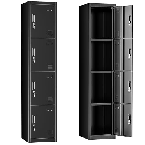 Greenvelly Metal Locker for Office Storage Locker Employees Locker for School Gym Lockers Corridor Locker 6 Tier 6 Door
