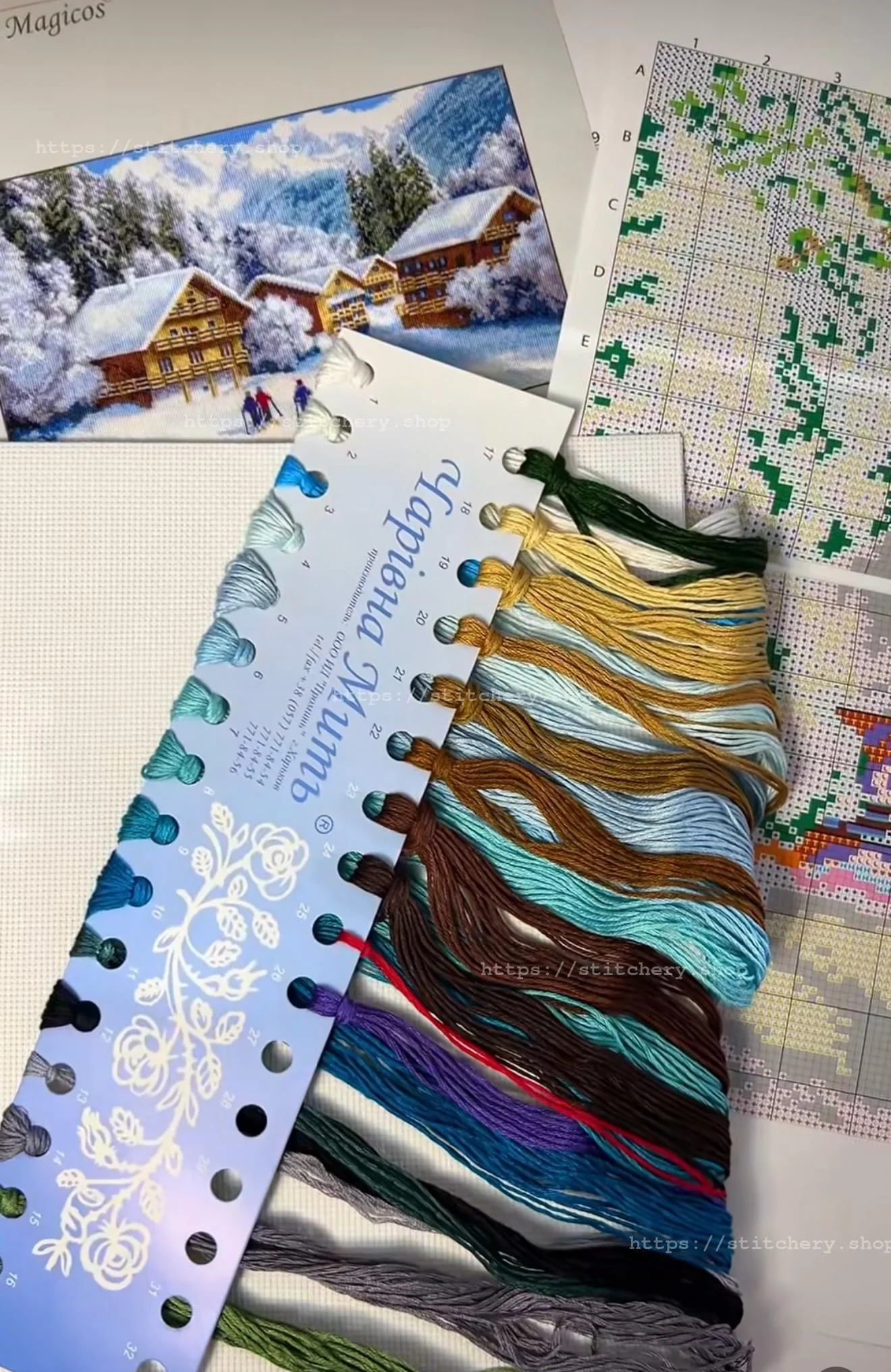 DIY Counted Cross Stitch Kit 