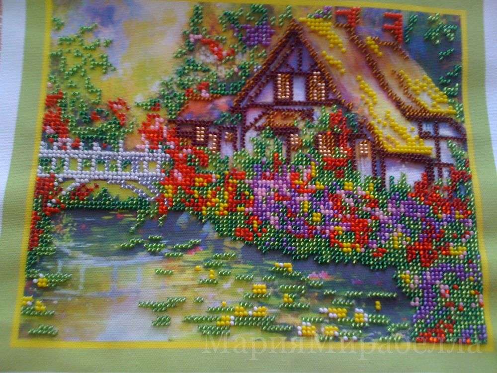 DIY Bead Embroidery Kit 