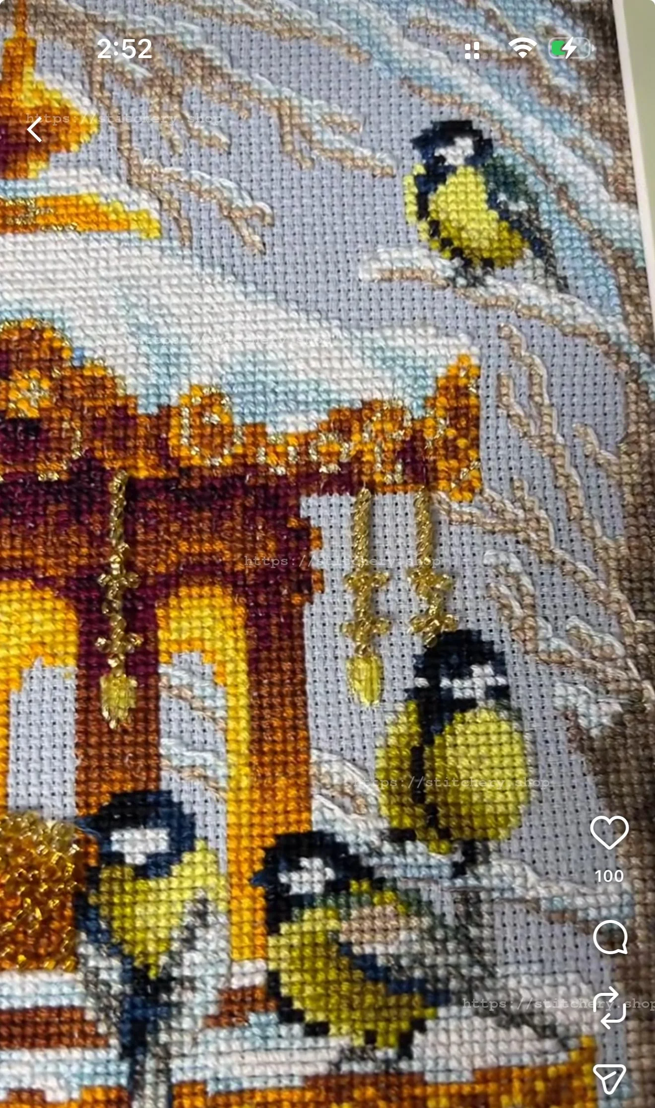 DIY Counted Cross Stitch Kit 
