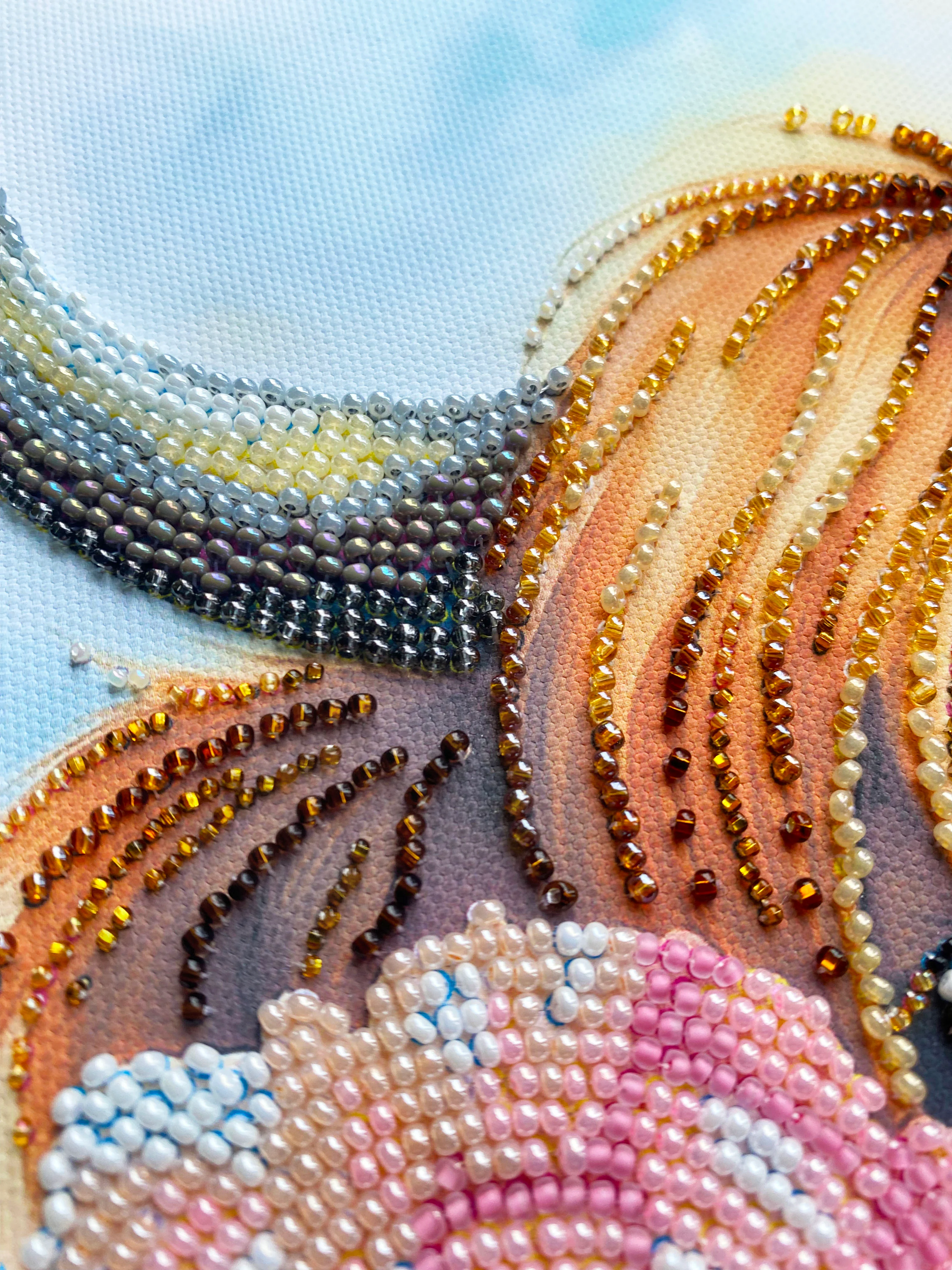 DIY Bead Embroidery Kit 