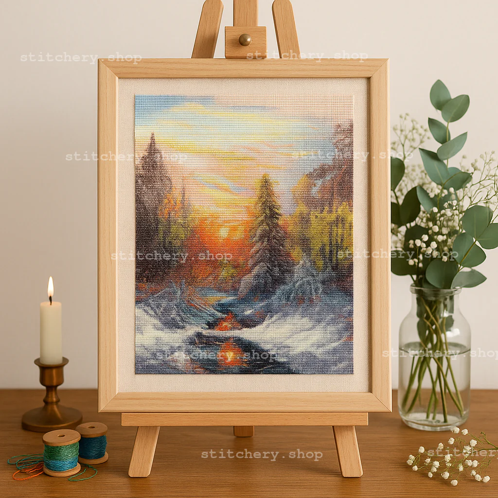 DIY Counted Cross Stitch Kit 