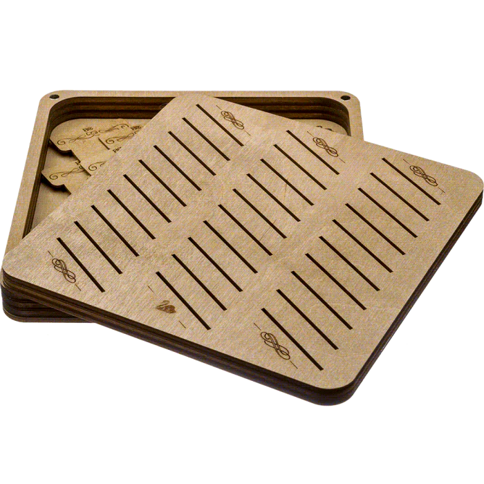 Box for handicraft + 32 bobbins FLZB(N)-061