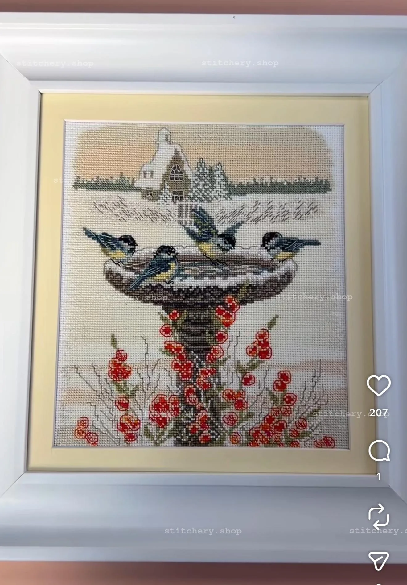 DIY Counted Cross Stitch Kit 