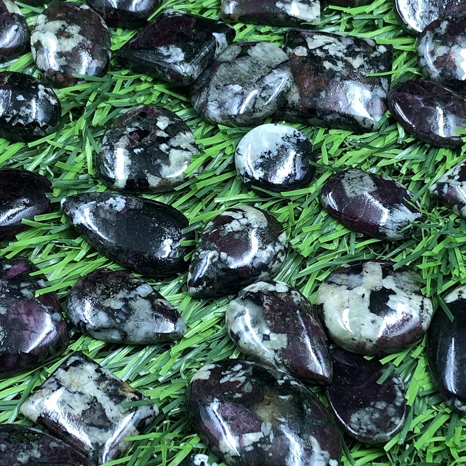 Natural EDYULITE Gemstone Loose Cabochon Lot For Jewelry Making, Loose Gemstone For Ring, Earring & Pendant Necklace, Jewelry Making Cabochons, Healing Gemstones