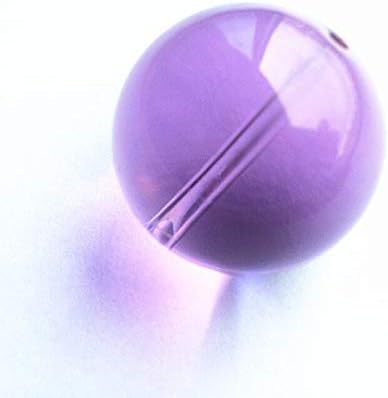 Chandelier Crytal 30pcs/lot 30MM fashion crystal Jewelry Glass Purple Beads smooth Magic ball for Crystal Chandelier Accessories