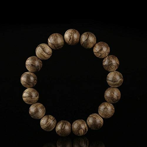 GLW Tarakan 12 Mm Japa Mala Meditation Wild Agarwood Aloewood Prayer Beads #3255