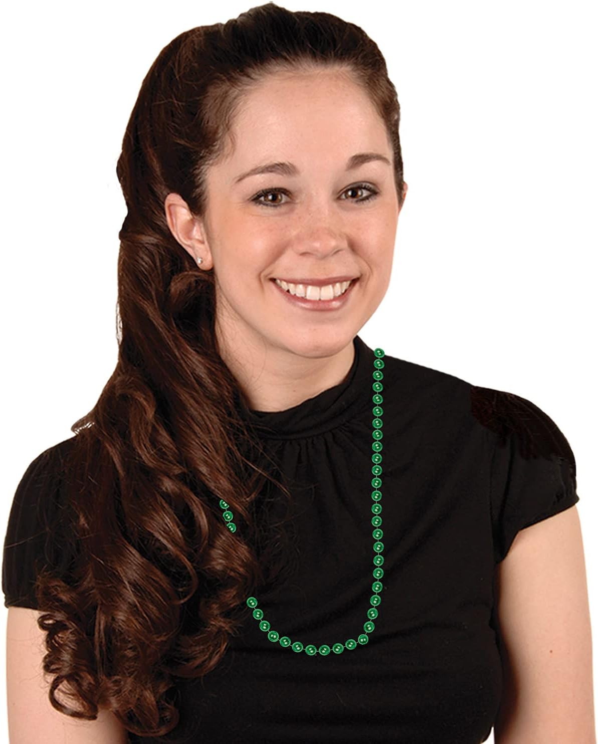 Beistle Bulk 720-Pack Small Round Party Beads, 7mm by 33-Inch, Assorted