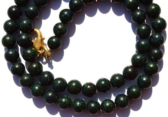 1 Strand Natural Matrix Black Opal 6MM Approx. Smooth Round Beads 16 Inch