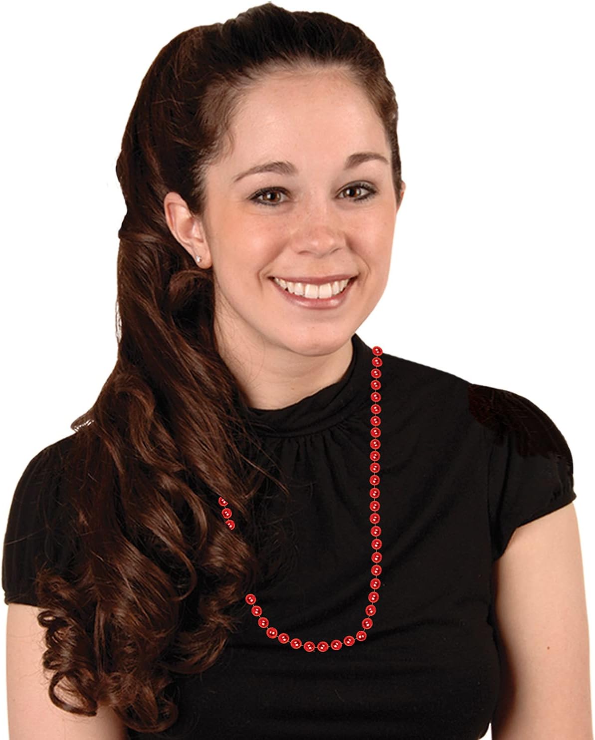 Beistle Bulk 720-Pack Small Round Party Beads, 7mm by 33-Inch, Assorted