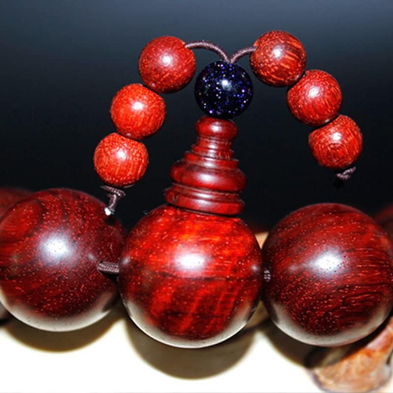 Mascot Wooden Crafts Wood Carving Art Wood Decoration Artwork 小叶紫檀水波纹手串 20mm满水波略带星高密度佛珠念珠(DIY手工挑选多水波18M)