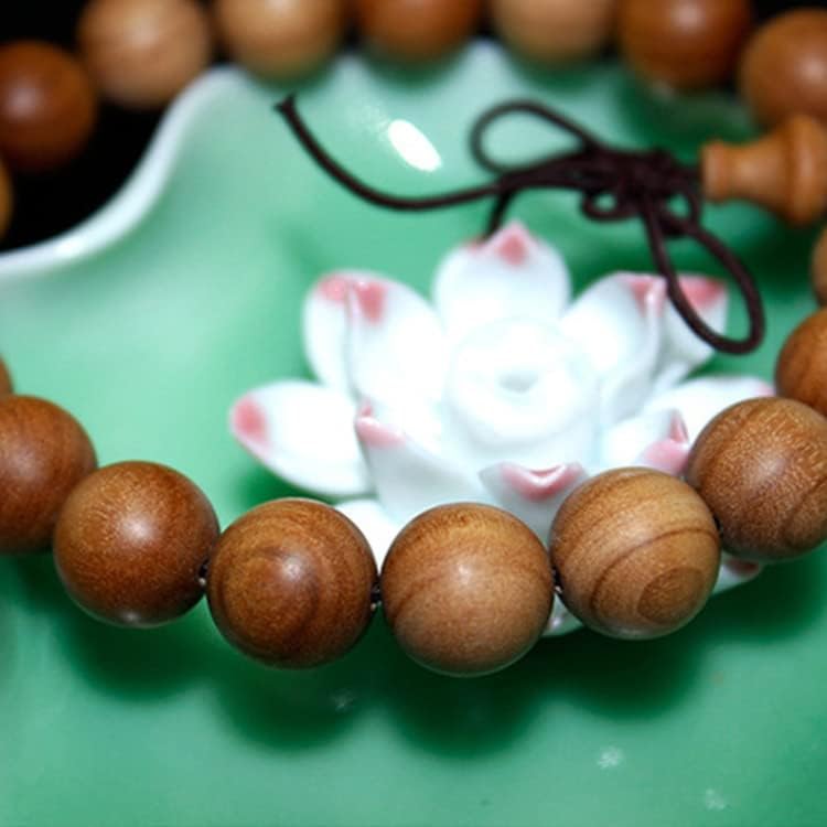 Mascot Wooden Crafts Wood Carving Art Wood Decoration Artwork 老山檀香佛珠手串手链10MM 女士 (沉水老山檀香10MM)